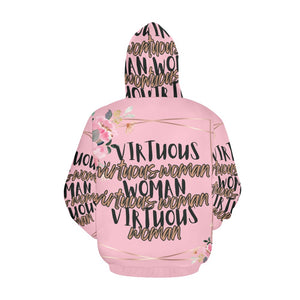 Virtuous Woman All Over Print Hoodie