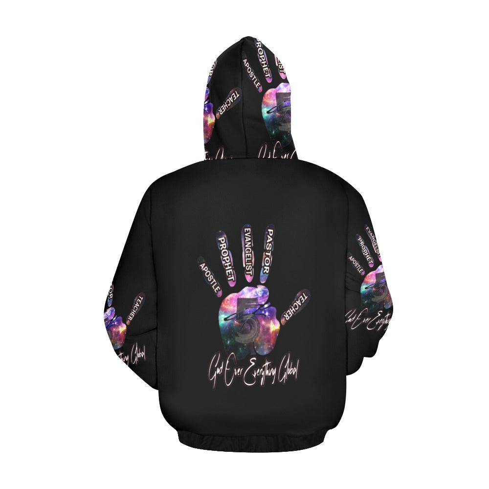 5 Fold All Over Print Hoodie