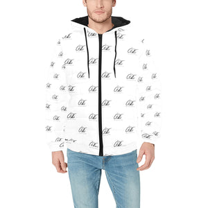 Hooded bomber jacket