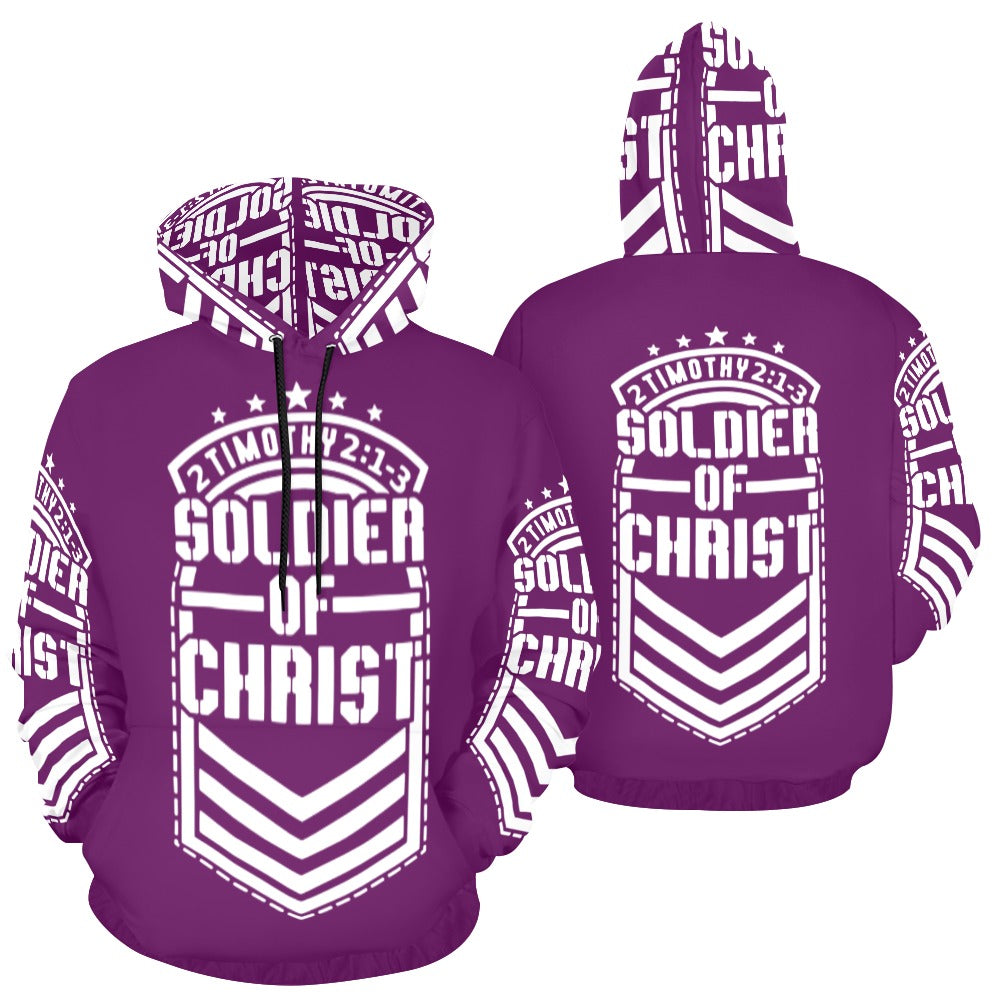 Soldier of Christ All Over Print Hoodie