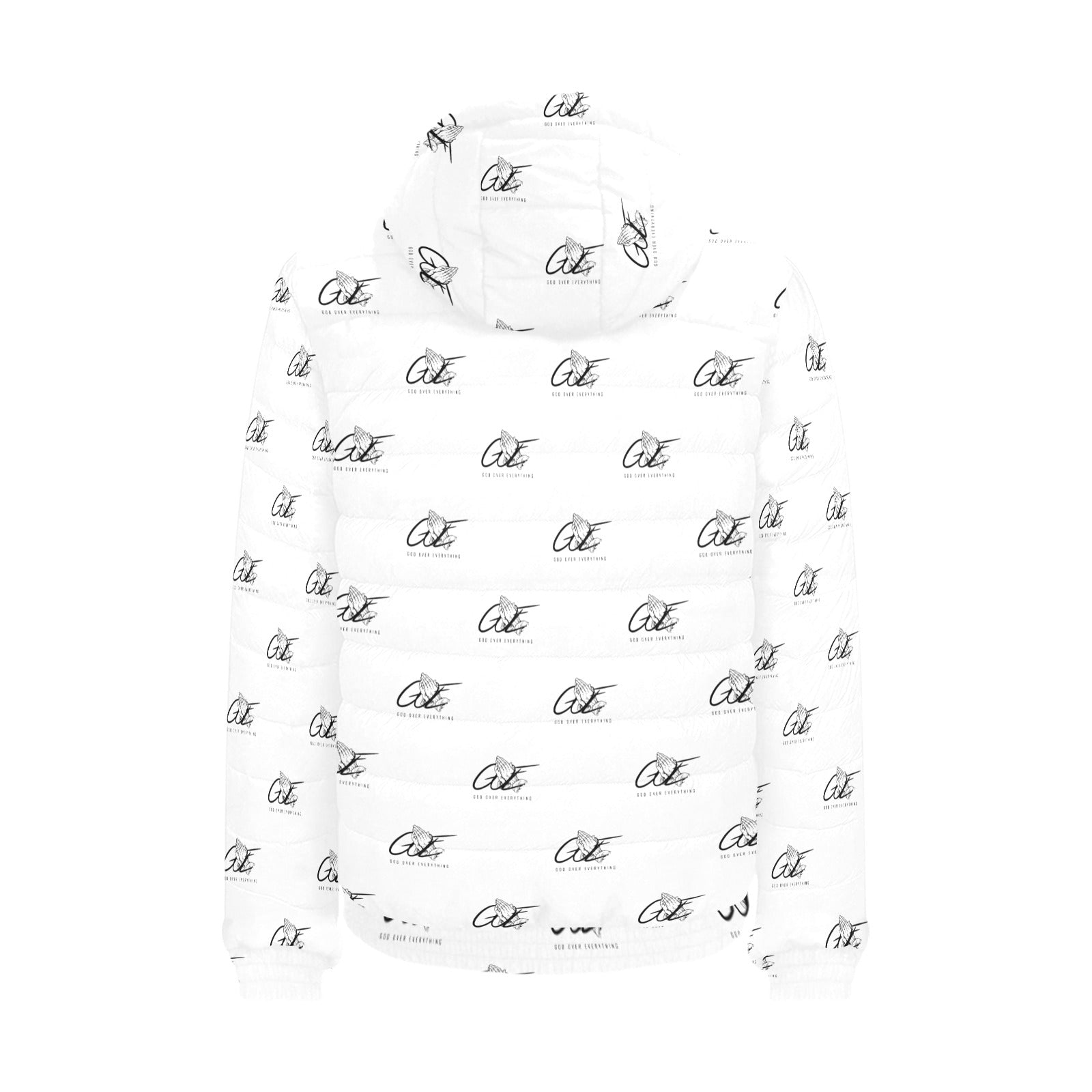 Hooded bomber jacket