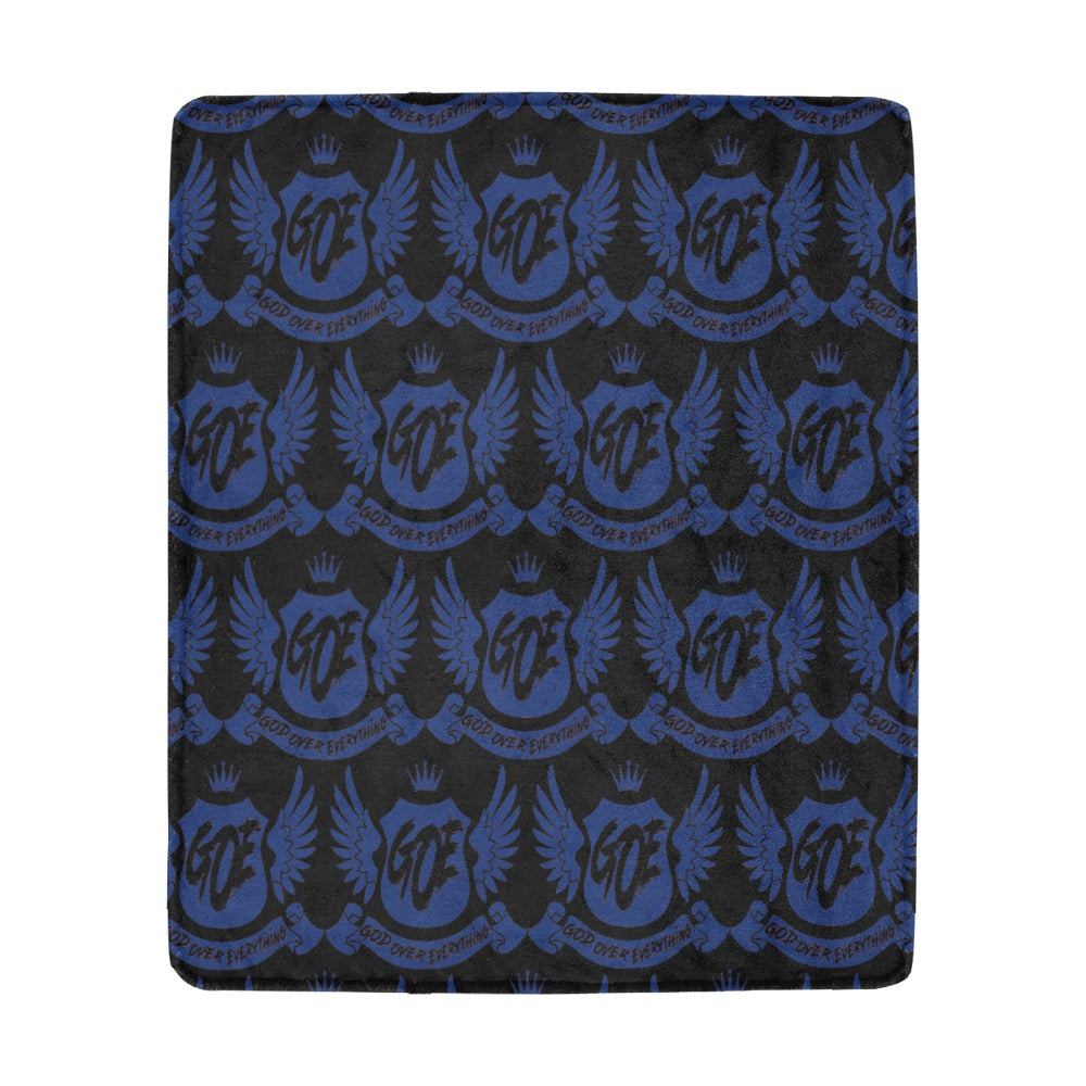 BLUE GOE CREST Fleece Blanket 50" x 60"