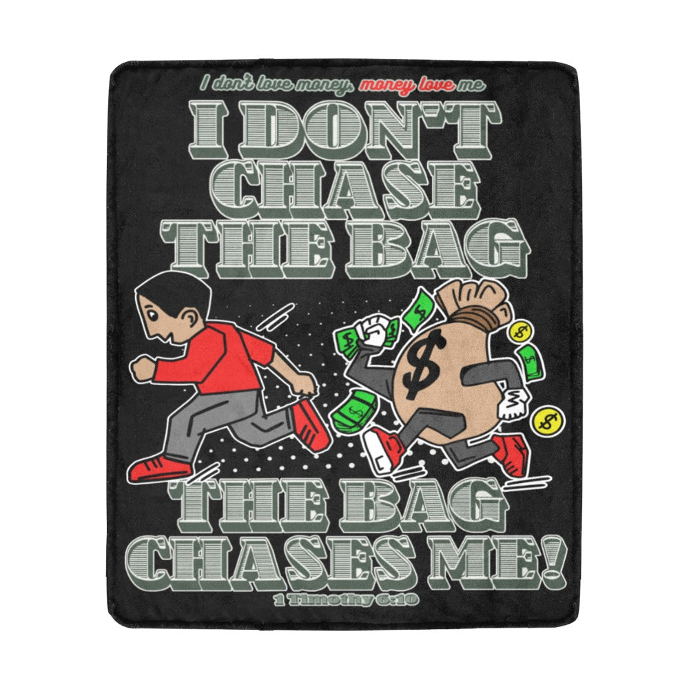 Chase the Bag Fleece Blanket